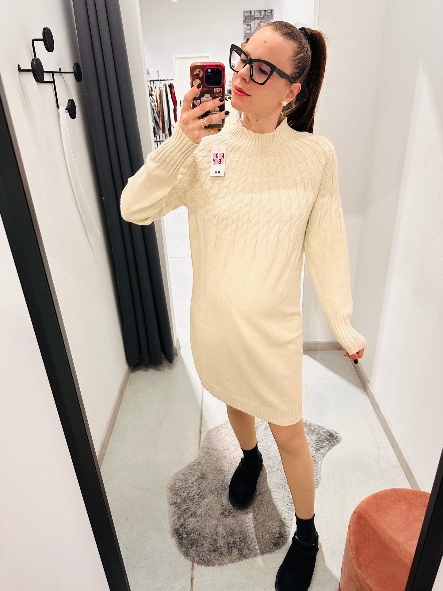 ABITO LUPETTO TRECCINE