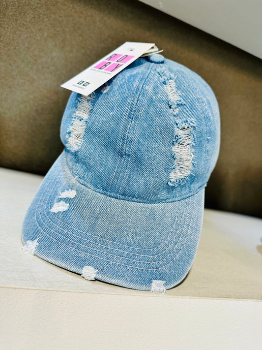 BERRETTO JEANS ROTTURE