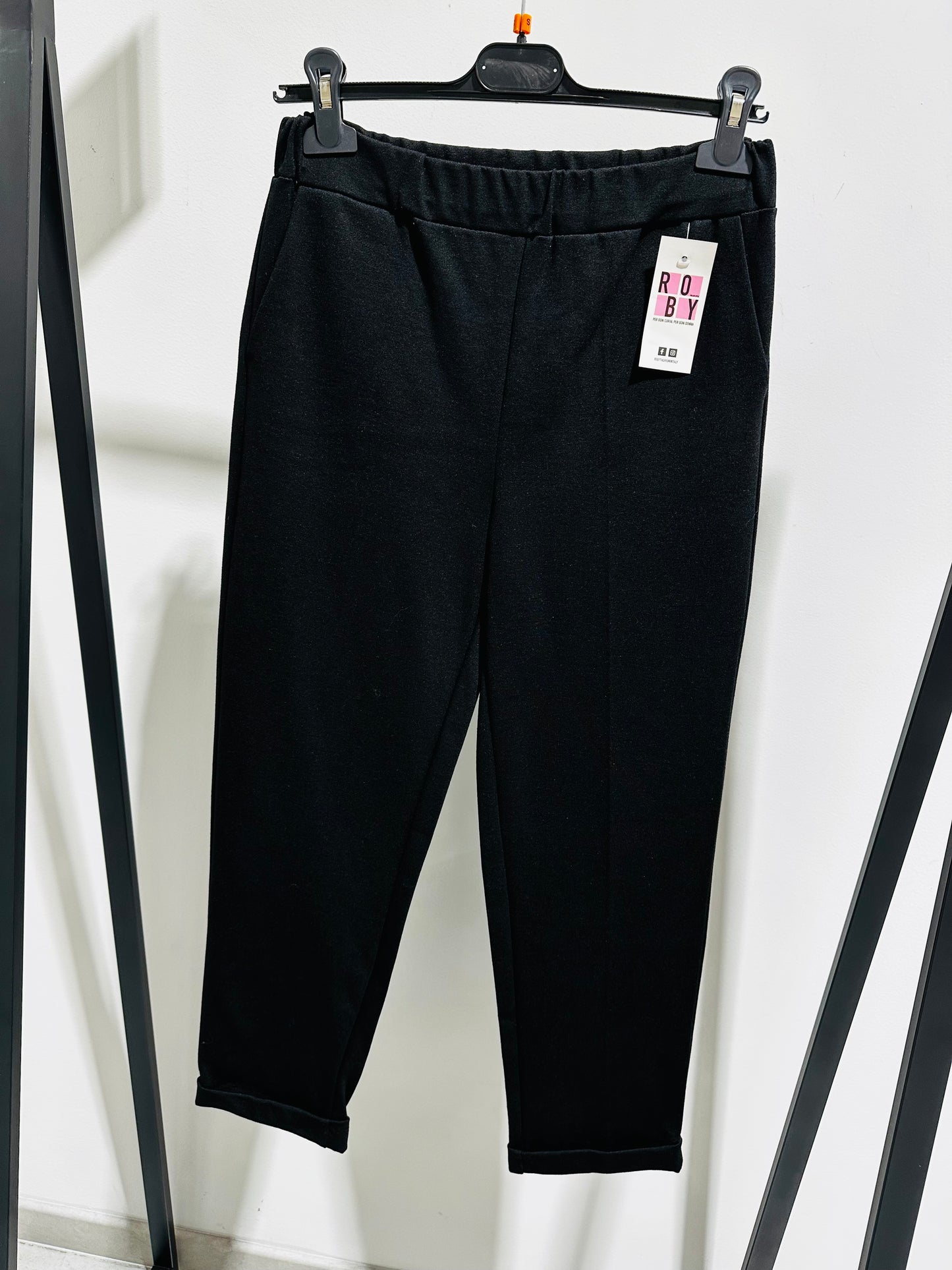 PANTALONI PUNTO MILANO CALDA VISCOSA