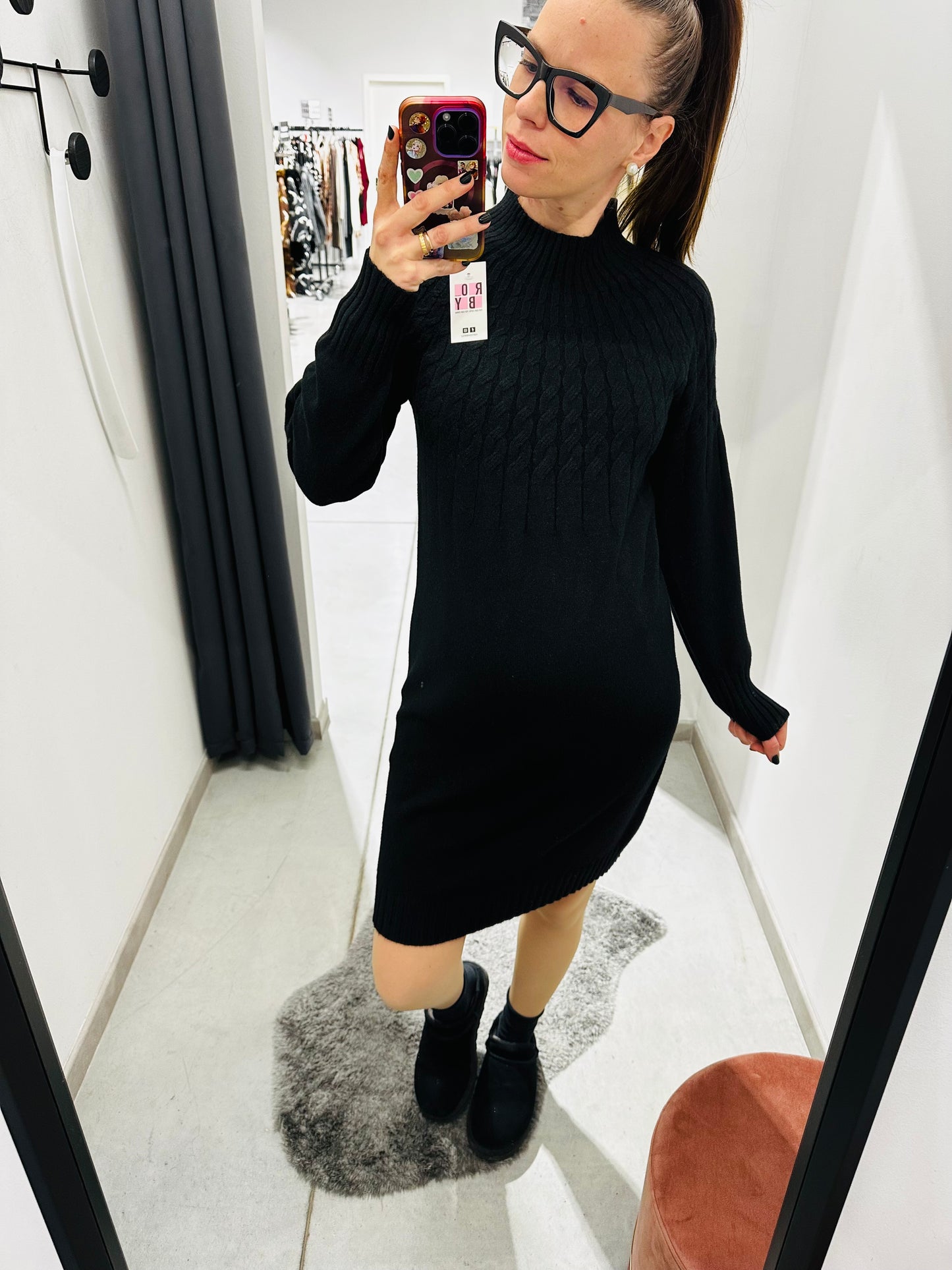 ABITO LUPETTO TRECCINE