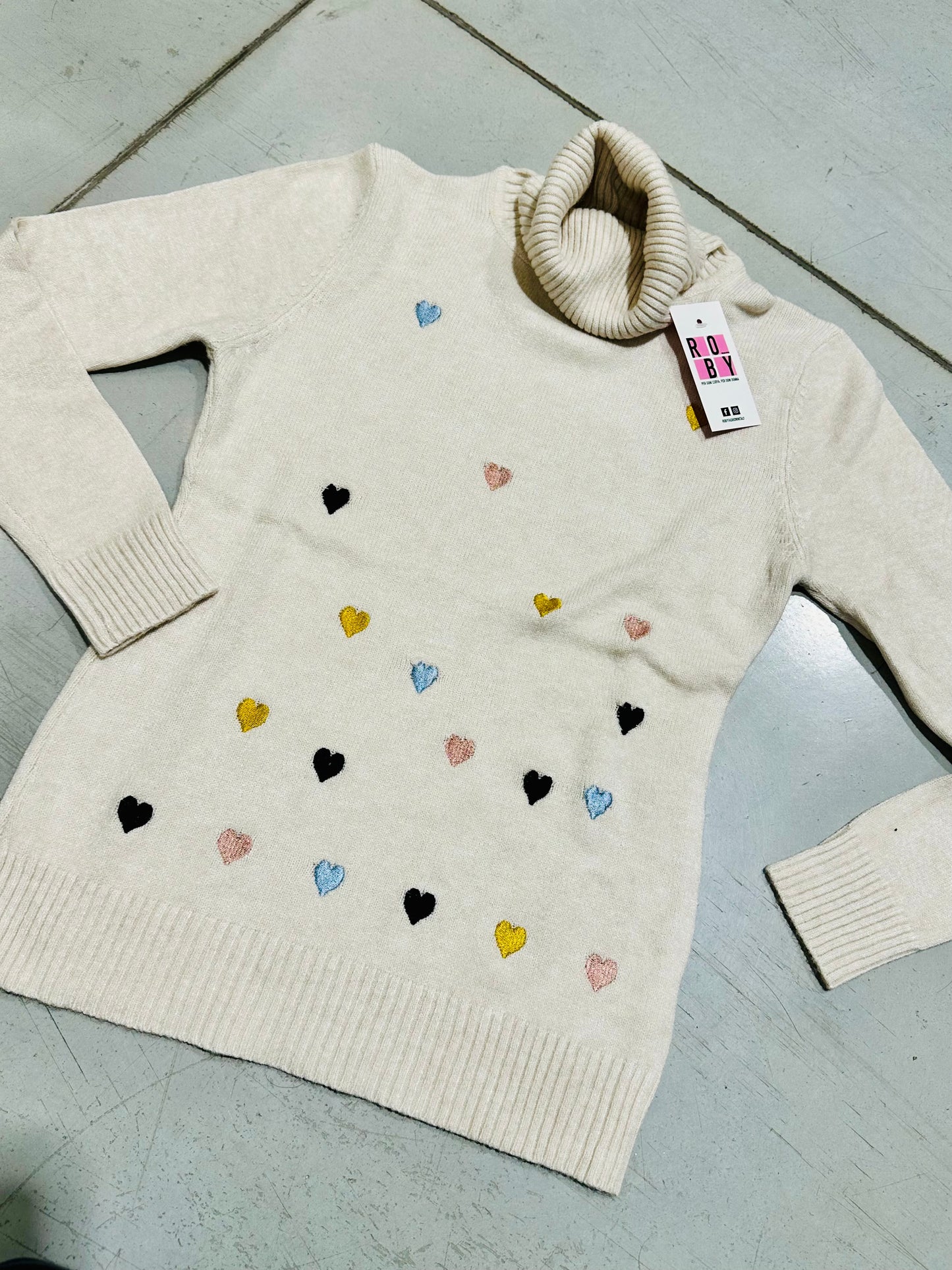 DOLCEVITA CUORICINI RICAMATI