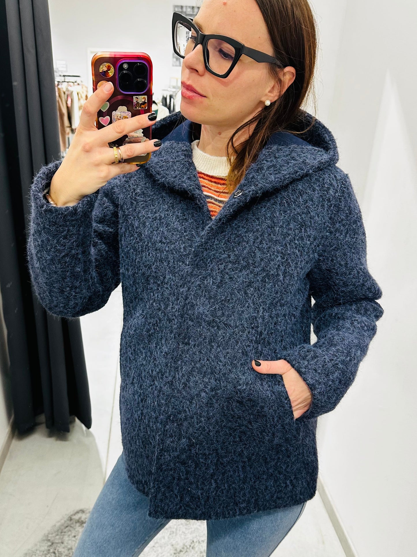 CAPPOTTINO CORTO BOUCLÈ