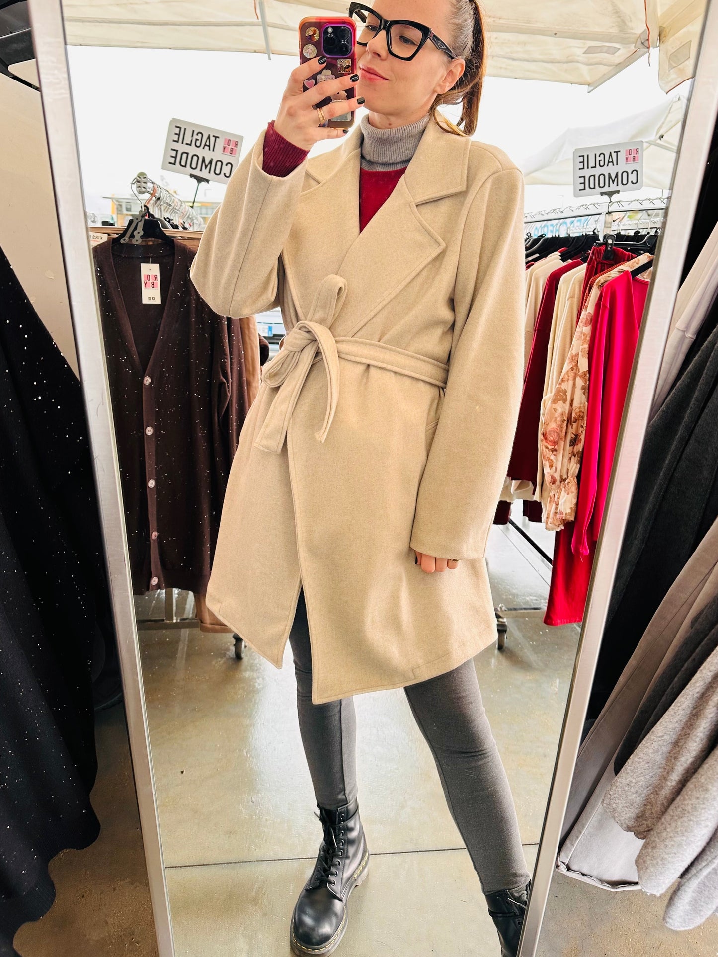 CAPPOTTINO CINTURA CURVY