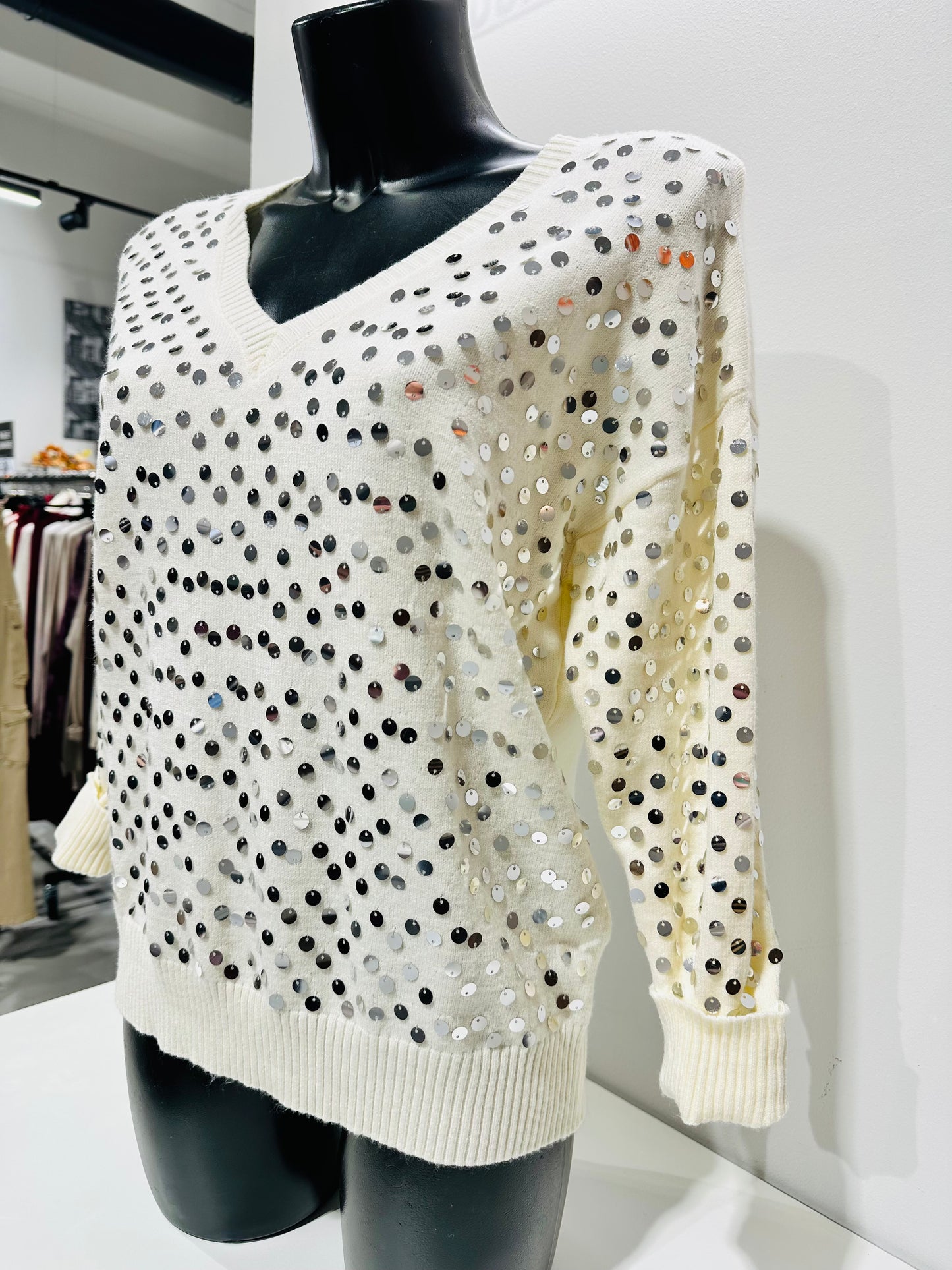 MAGLIOCINO A V PAILLETTES