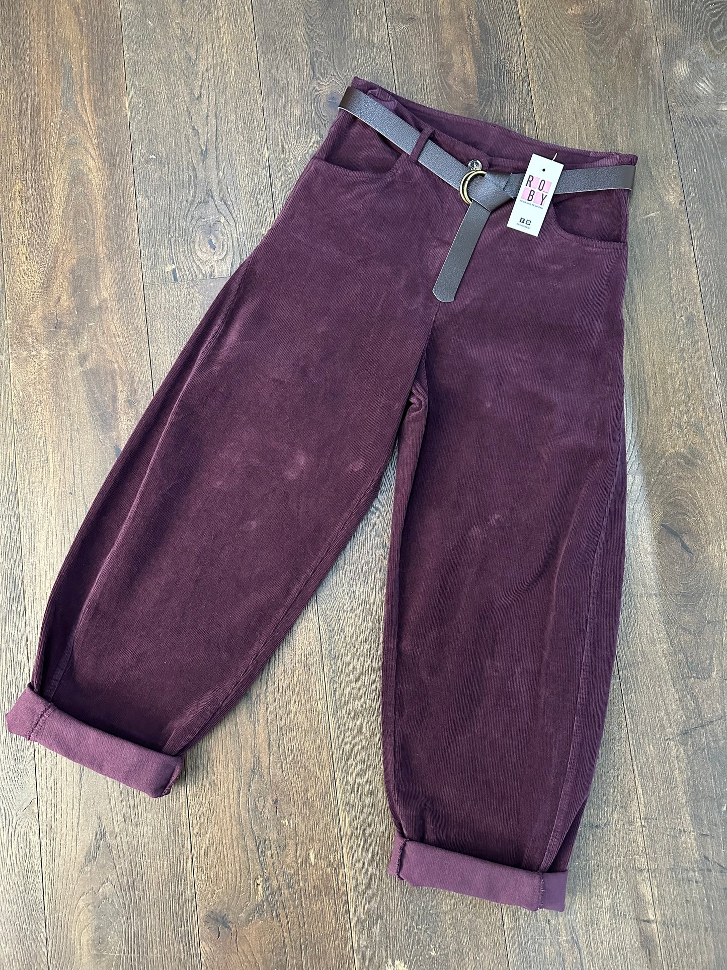 PANTALONI VELLUTO PALLONCINO
