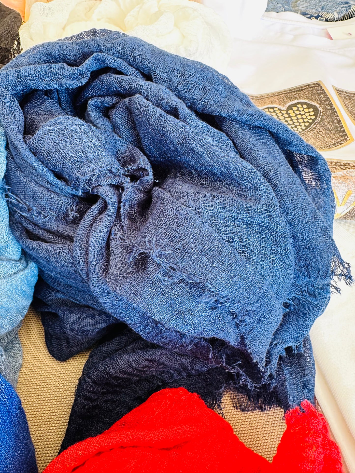 SCIARPA BASIC VISCOSA/COTONE