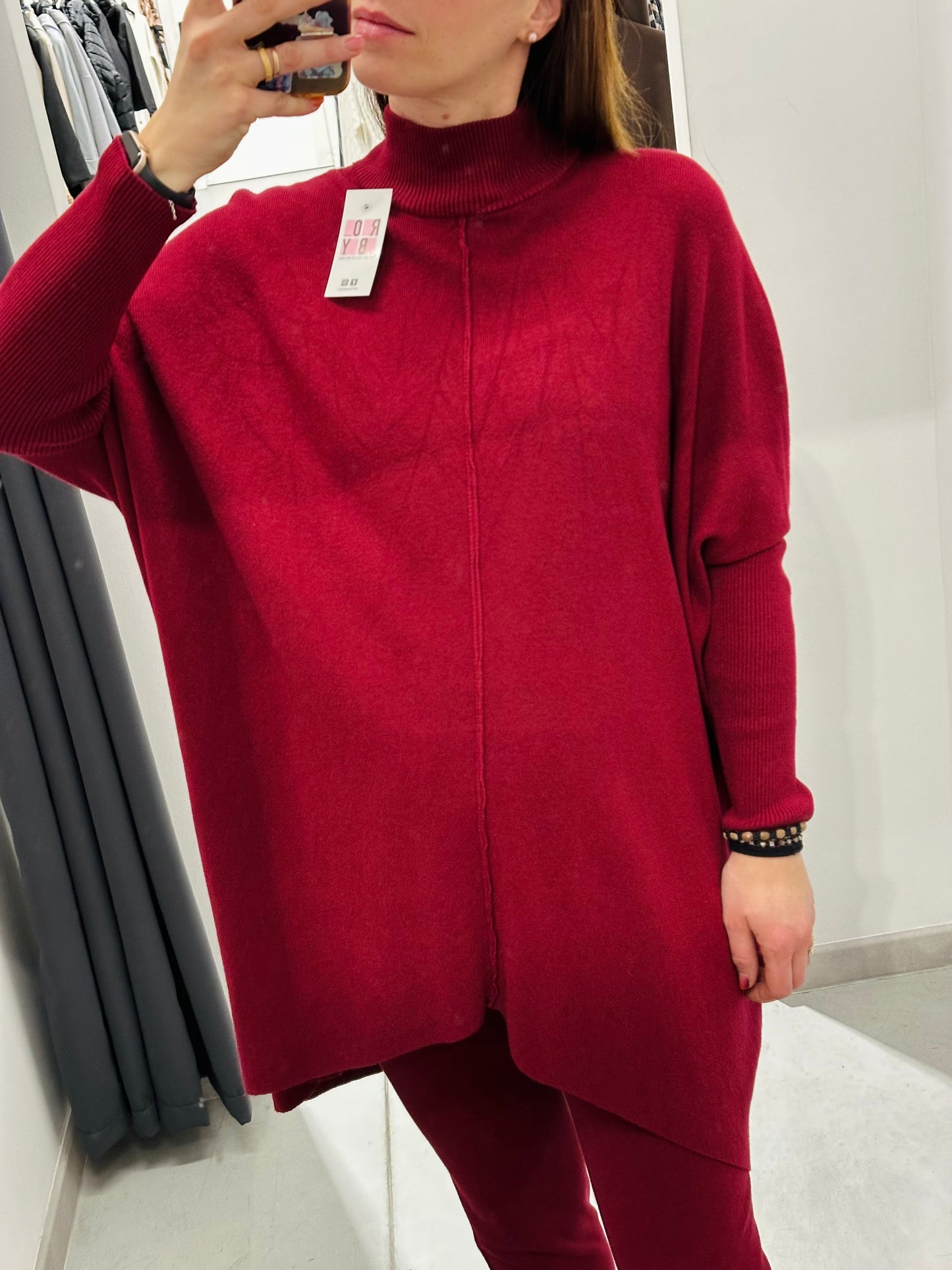 COMPLETO TUTA CALDA VISCOSA OVERSIZE