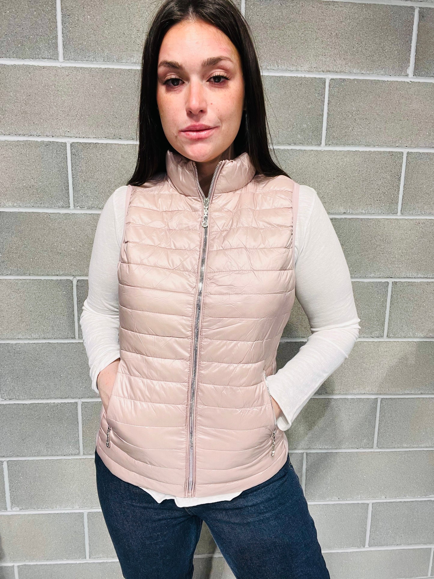 GILET TRAPUNTATO CURVY