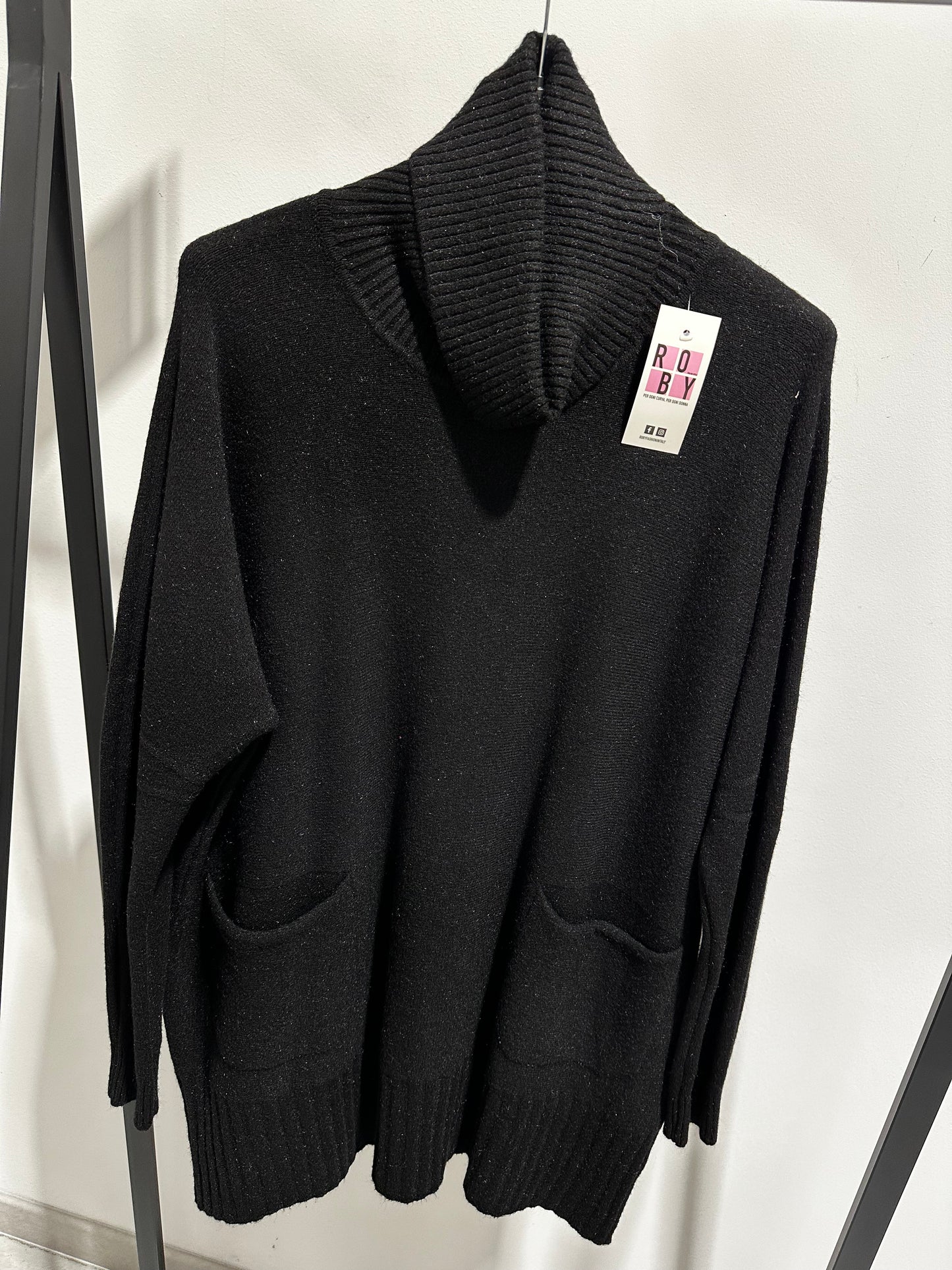 MAXI MAGLIONE DOLCEVITA CURVY