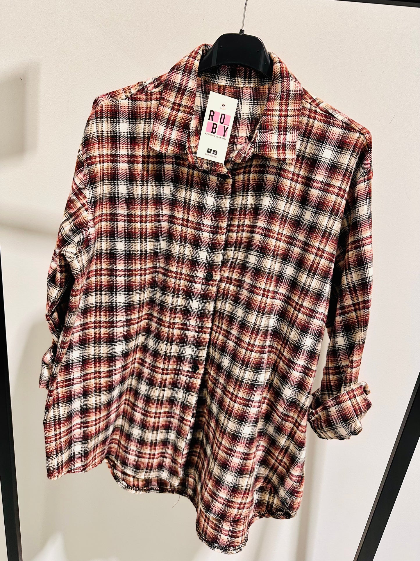 CAMICIA PRINCIPE GALLES FLANELLA