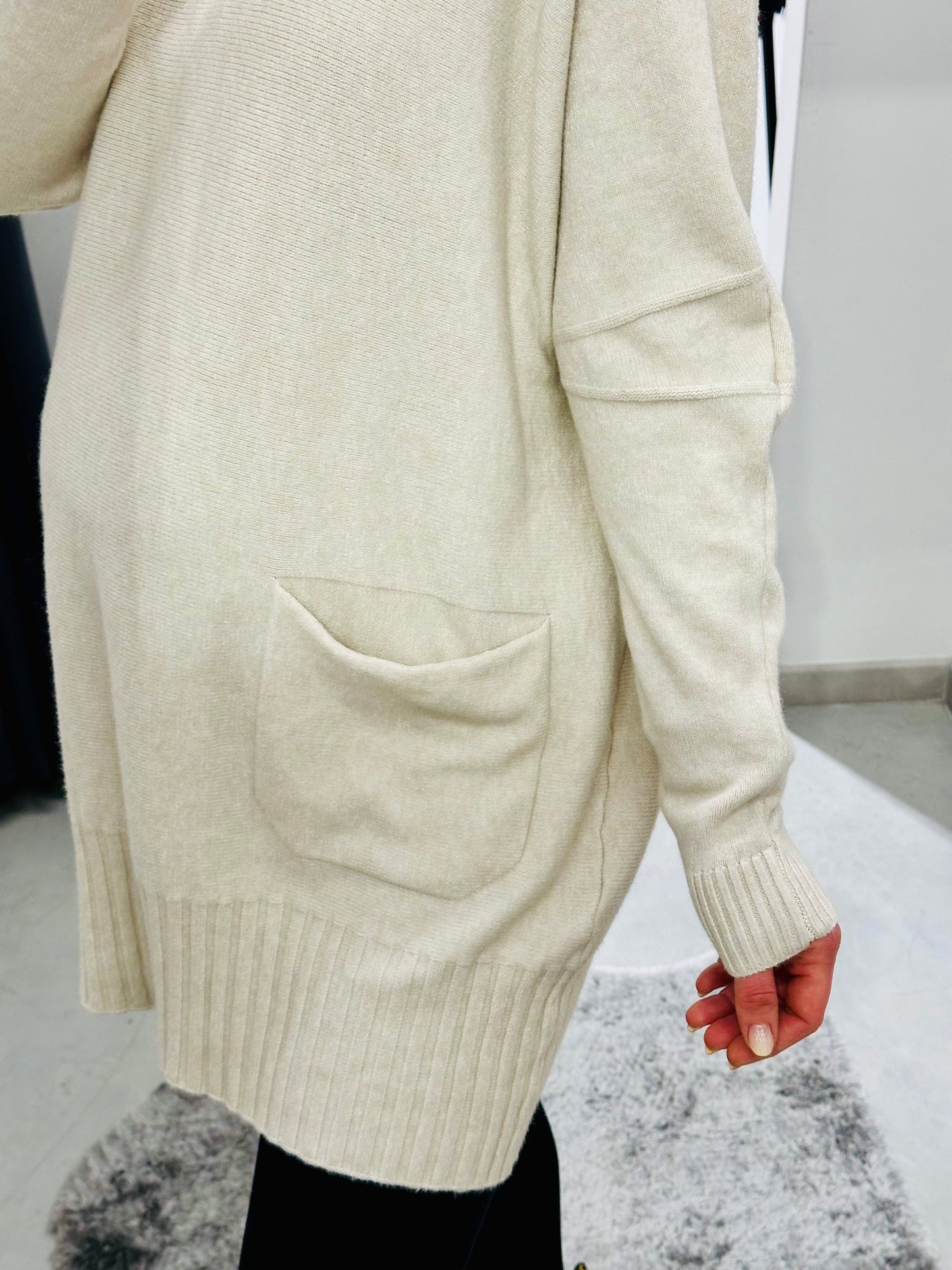 MAXI MAGLIONE DOLCEVITA CURVY