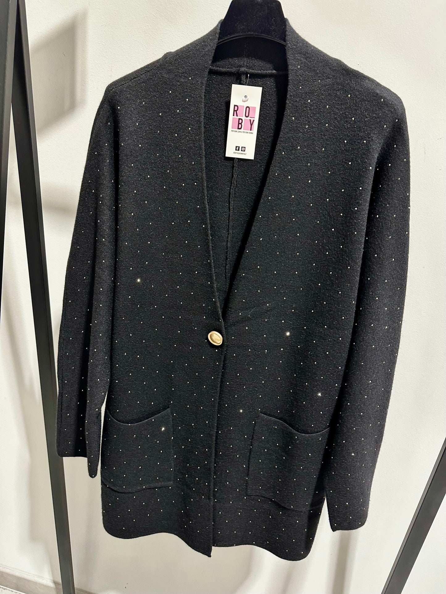 CARDIGAN BRILLANTINI CURVY