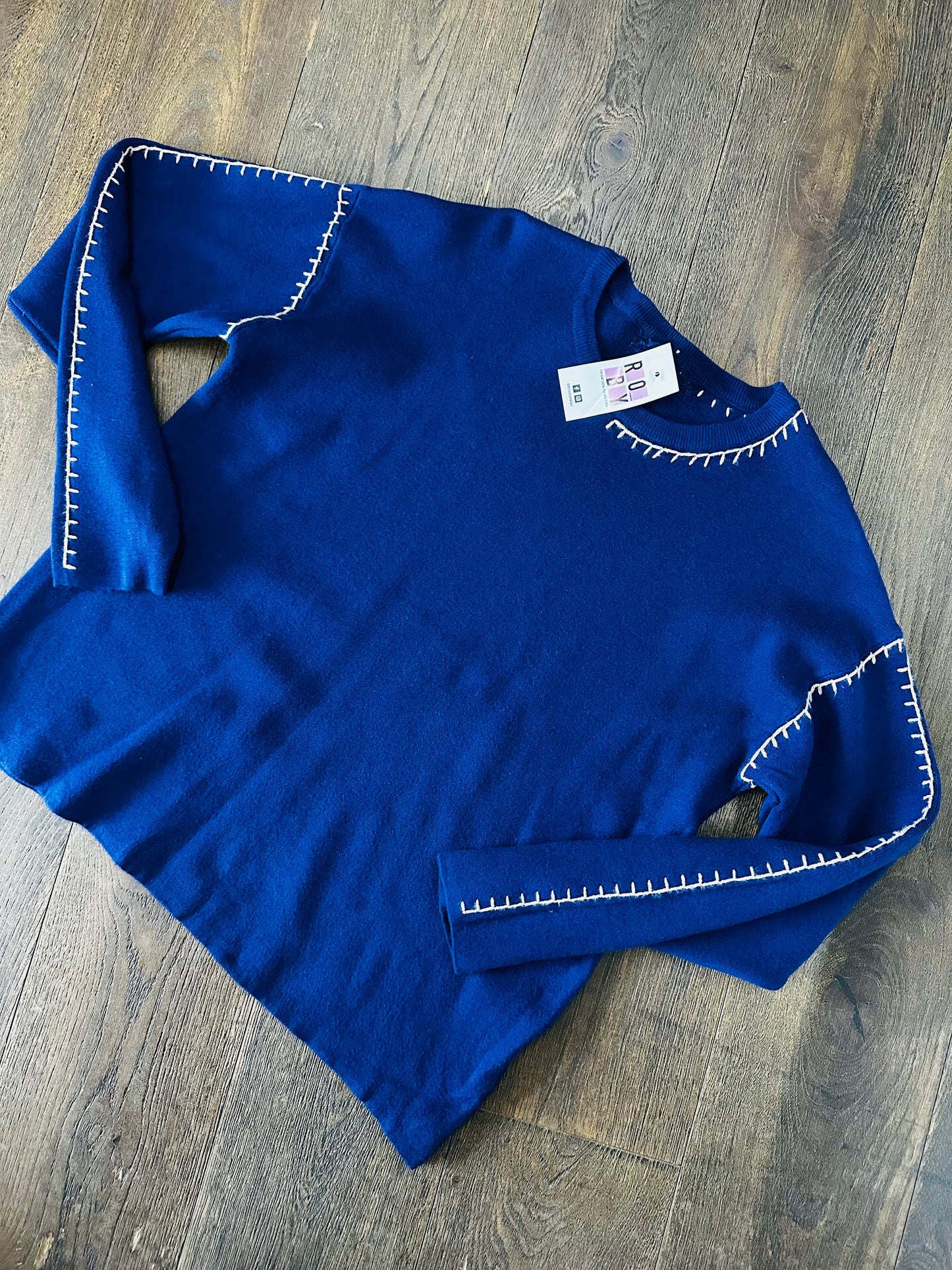 MAGLIONE CUCITURE RILIEVO