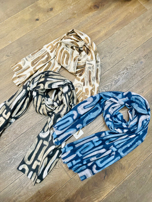 SCIARPA FANTASIA CALDA VISCOSA