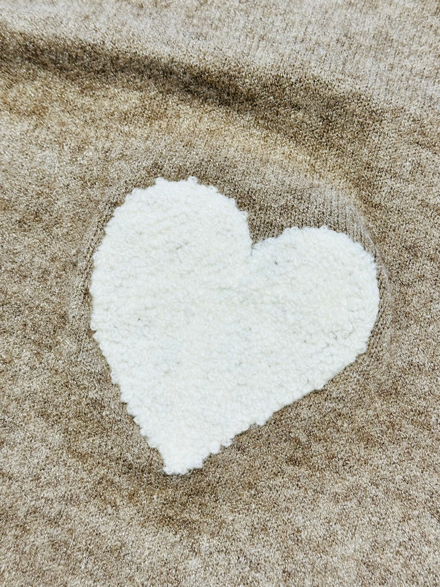 CARDIGAN CUORI RILIEVO