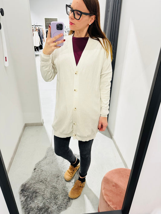 CARDIGAN LUNGO PAILLETTES CURVY