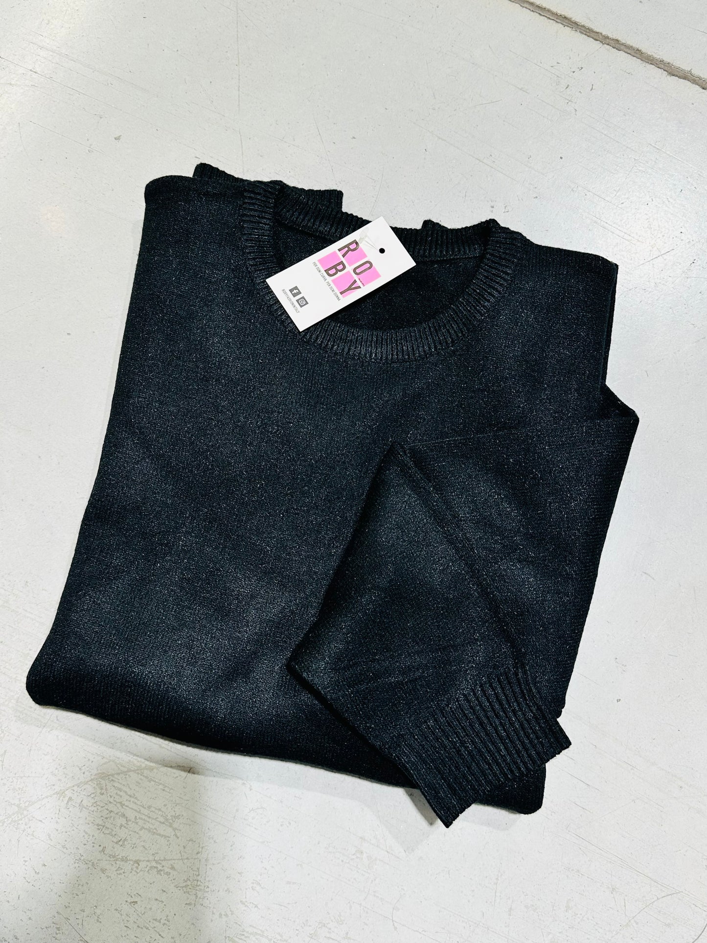 MAGLIONE BASIC CALDA VISCOSA CURVY