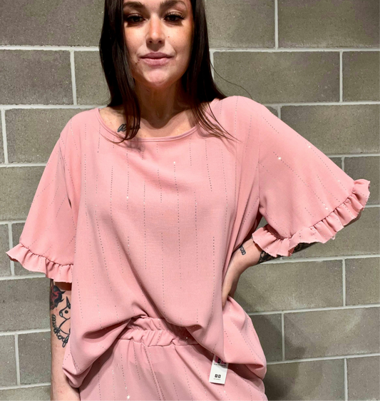 BLUSA BRILLANTINI TINA CURVY