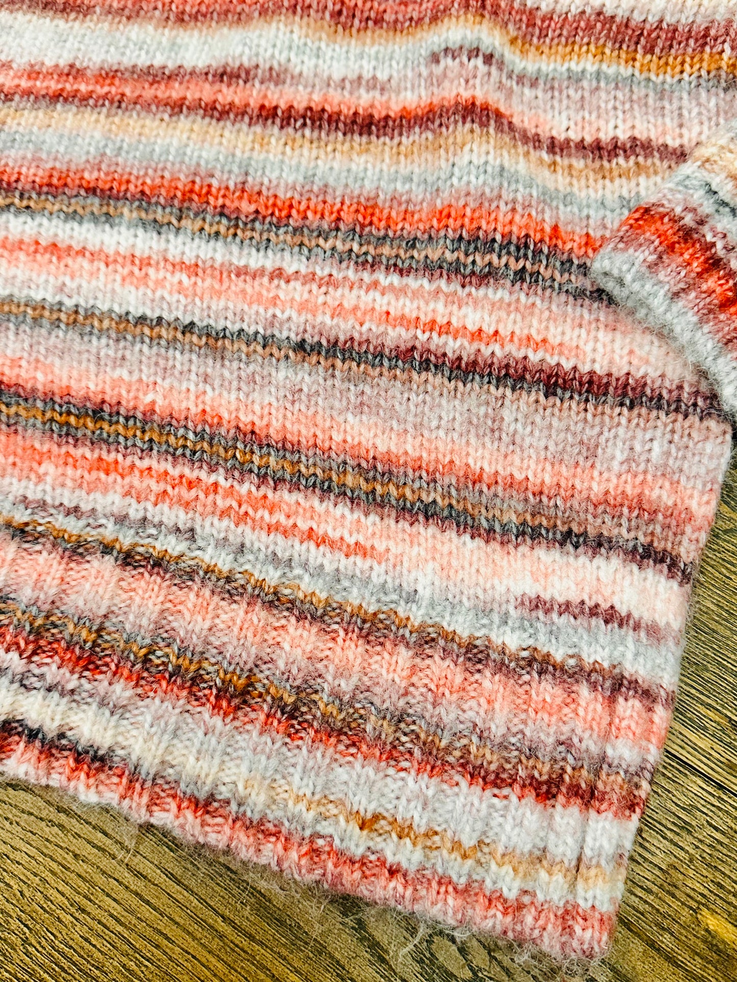 MAGLIONE RIGATO MISTO LANA