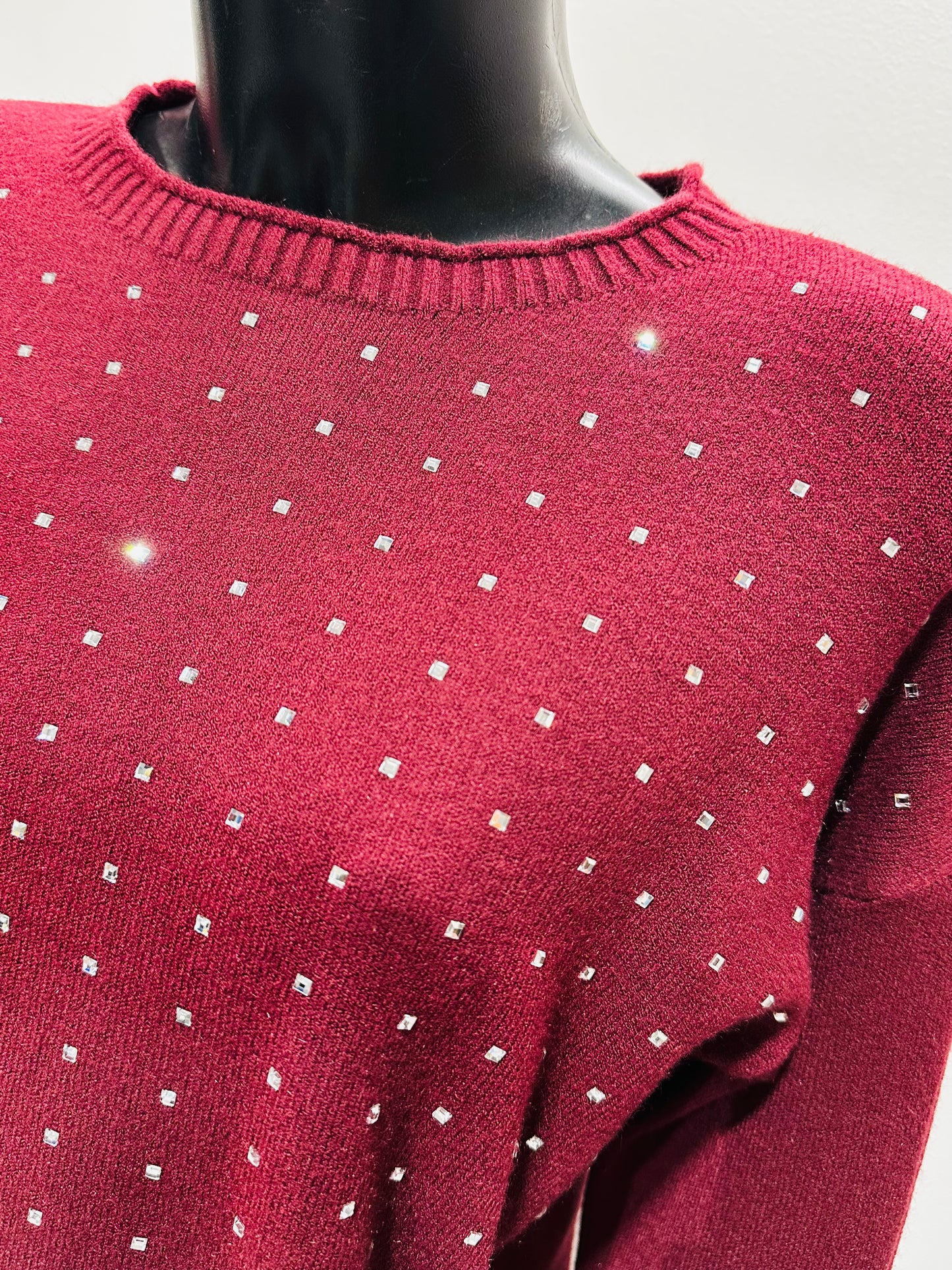 MAGLIONCINO CROP BRILLANTINI