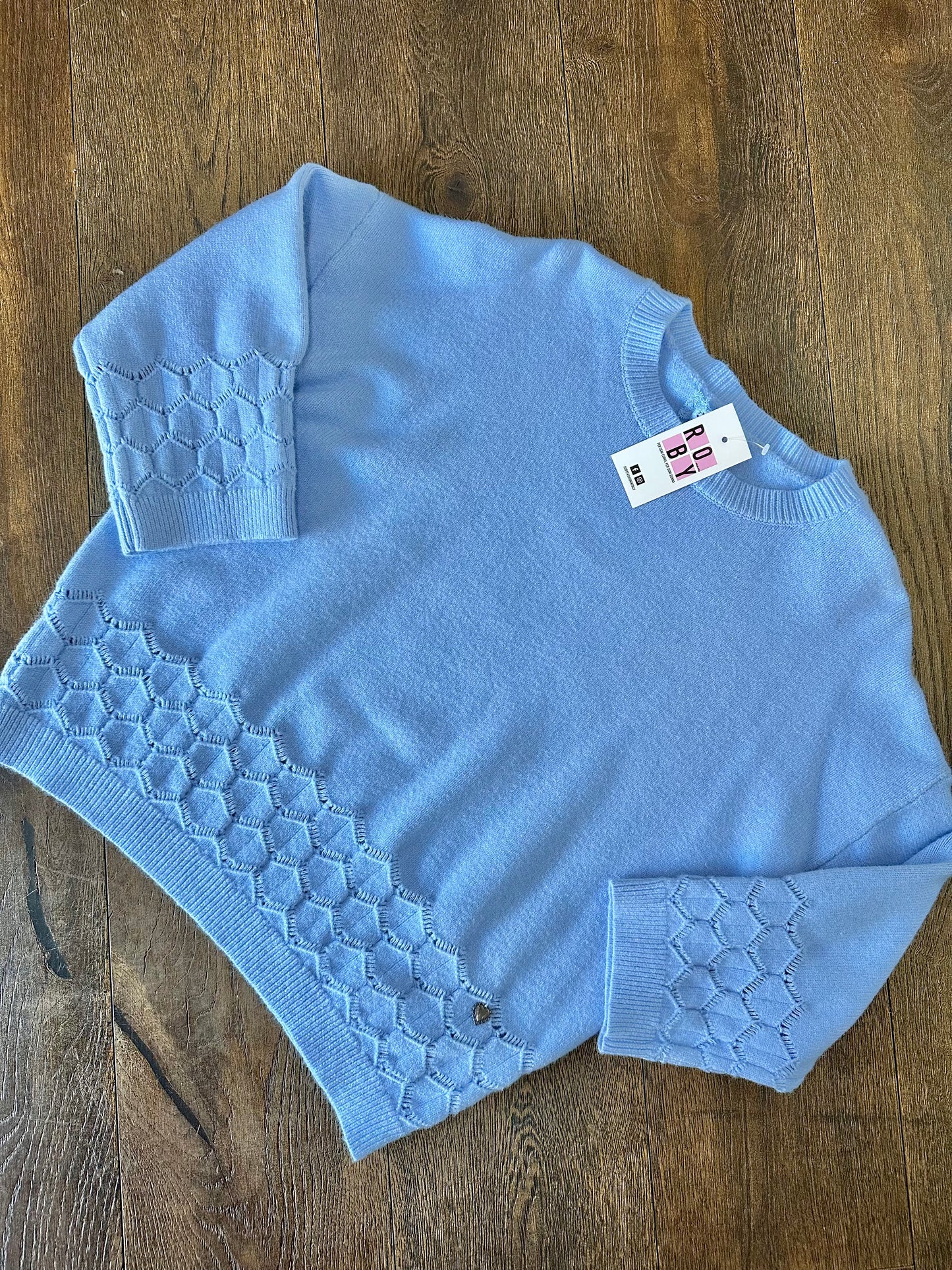 MAGLIONCINO TRAFORATO MANICHE 3/4