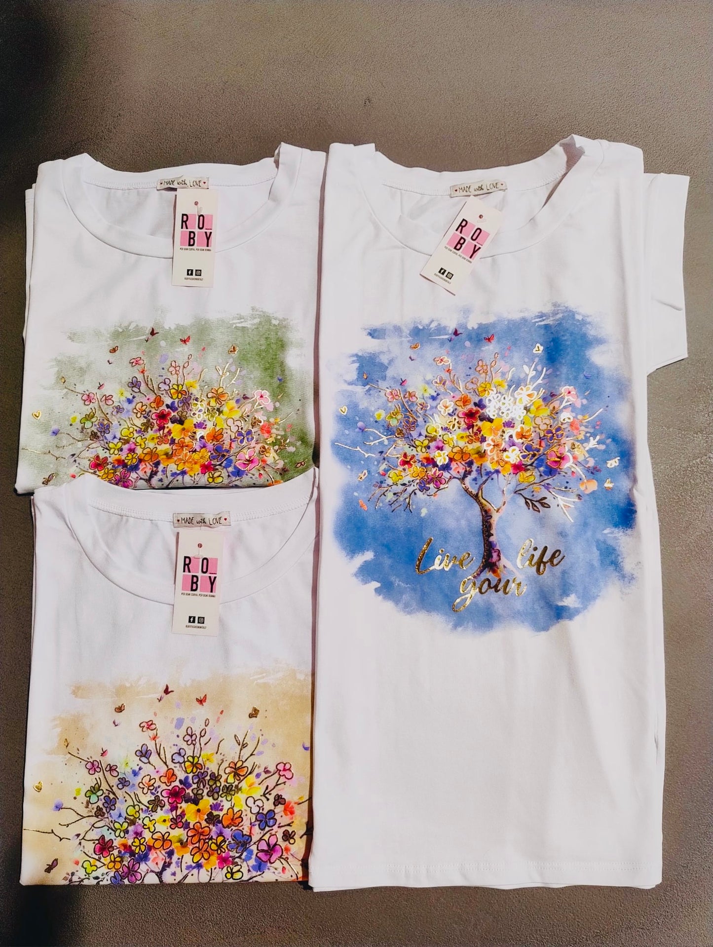 T-SHIRT CLARA ALBEROBELLO CURVY