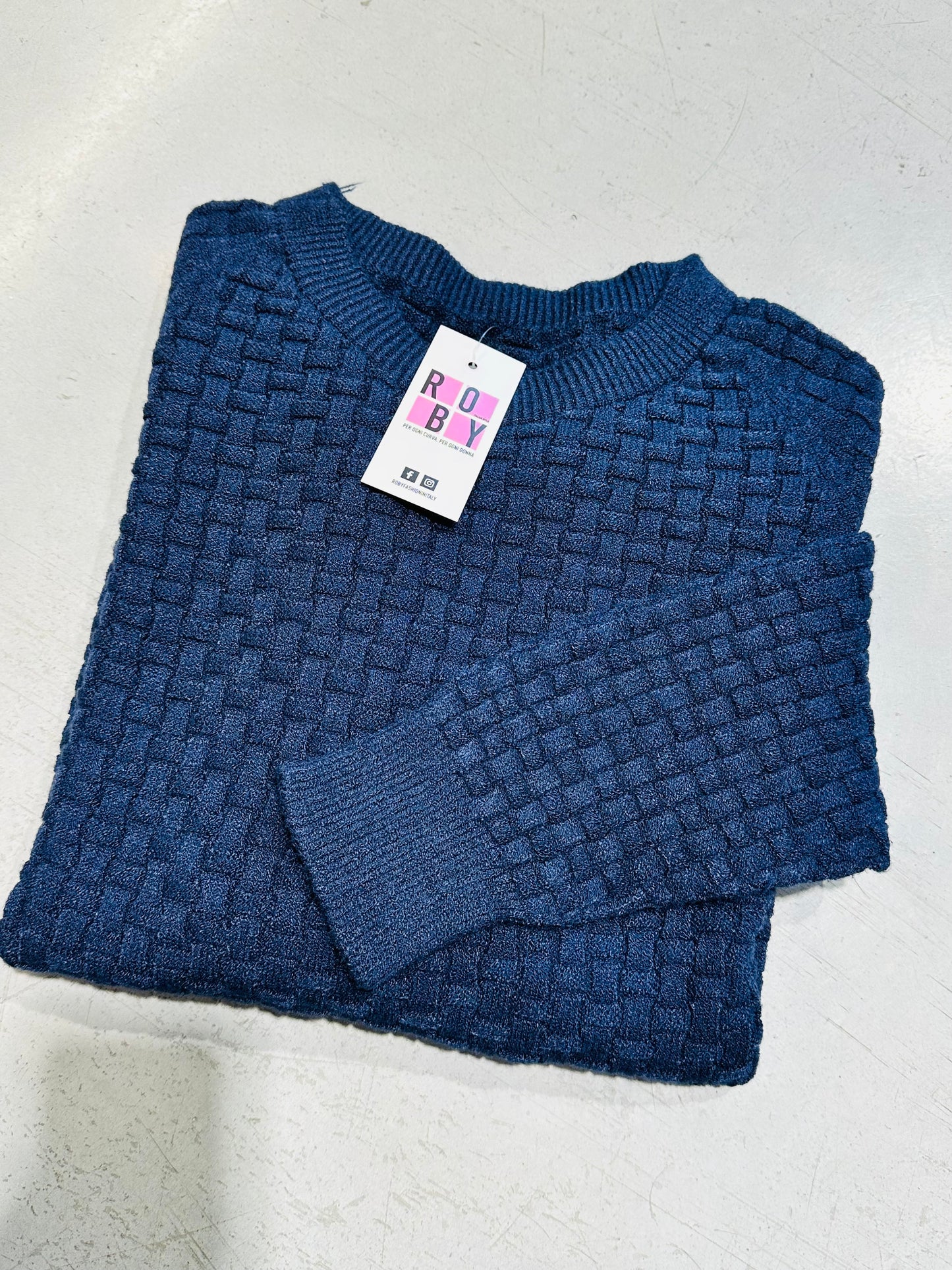 MAGLIONE INTRECCIATO