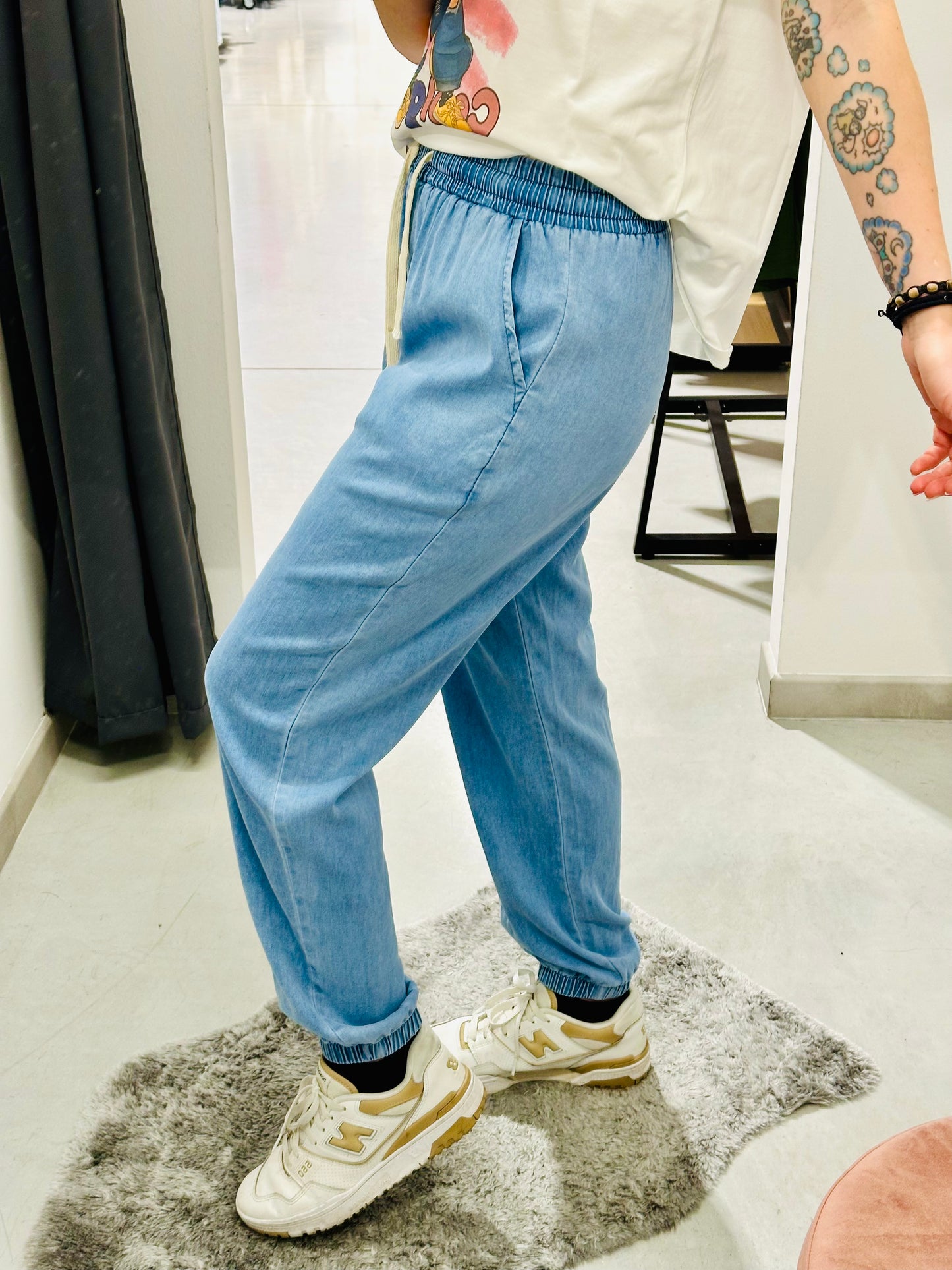 JEANS FLUIDO COULISSE