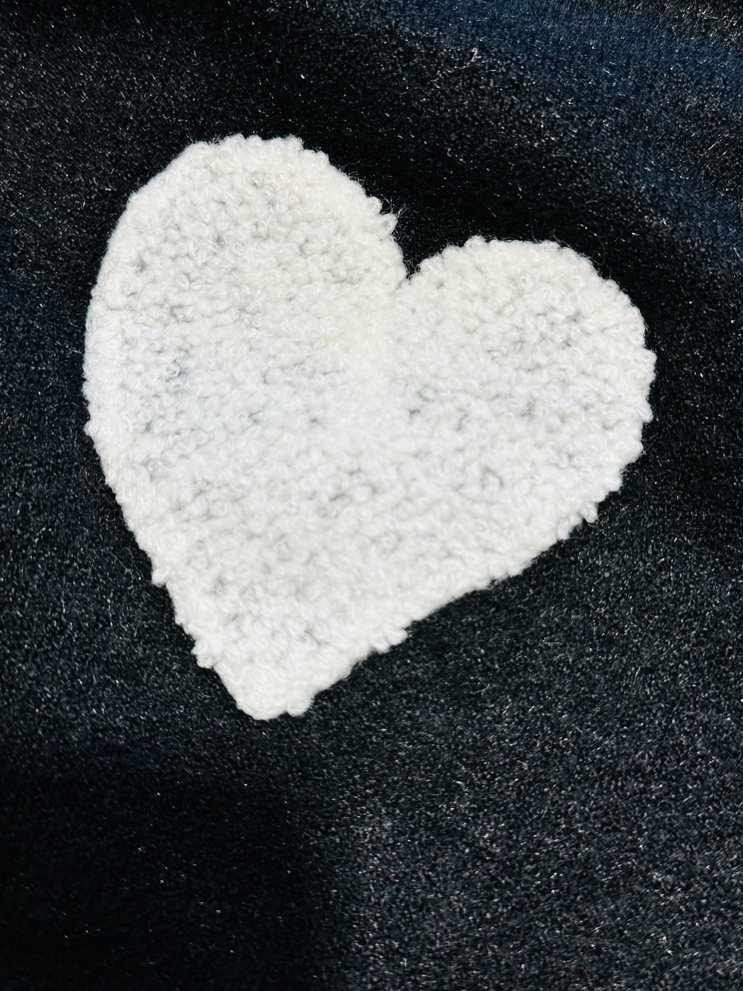 CARDIGAN CUORI RILIEVO