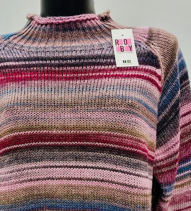 MAGLIONE COLORS MISTO LANA