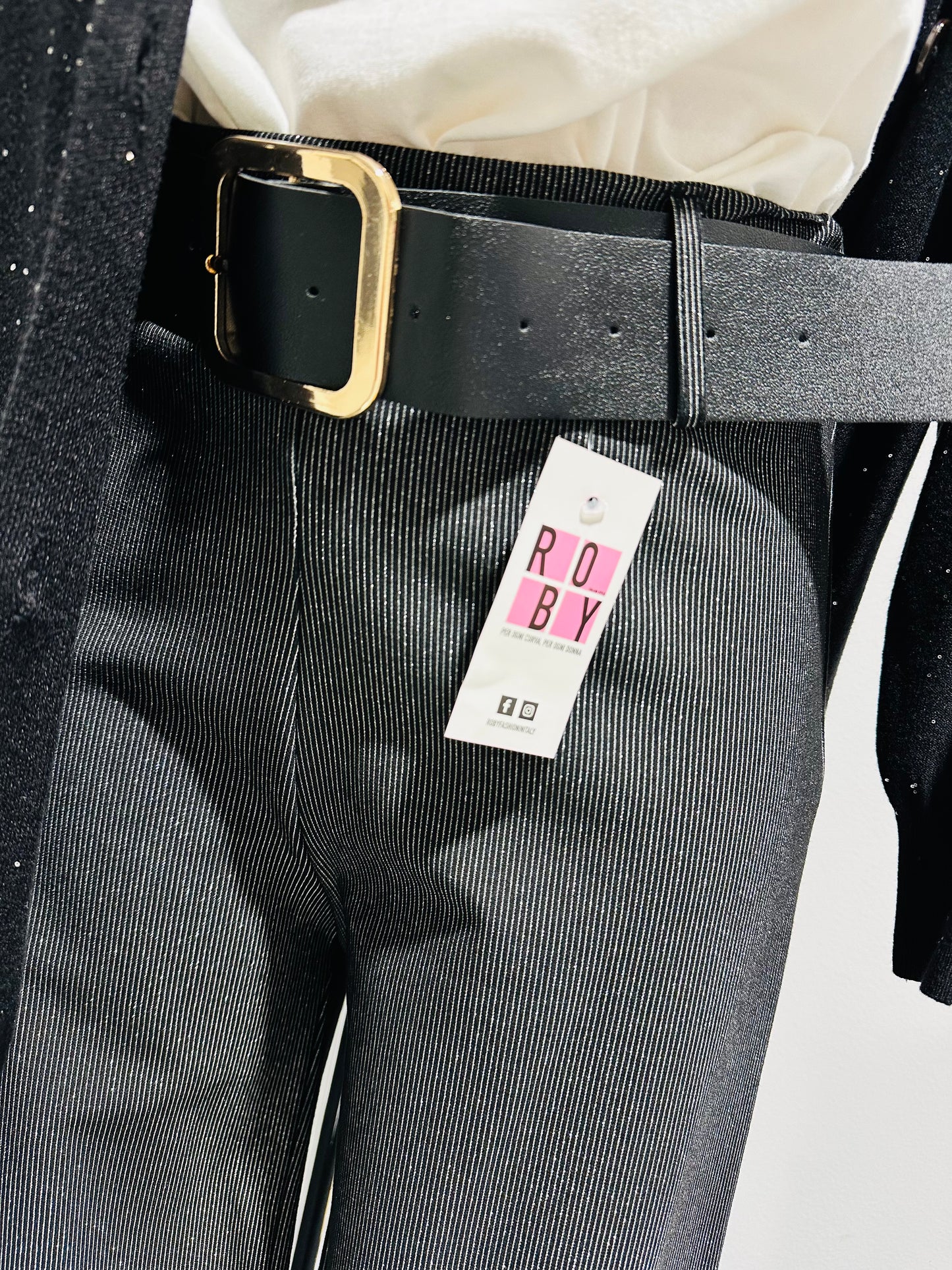 PANTA PALAZZO MILLERIGHE LAMINATO