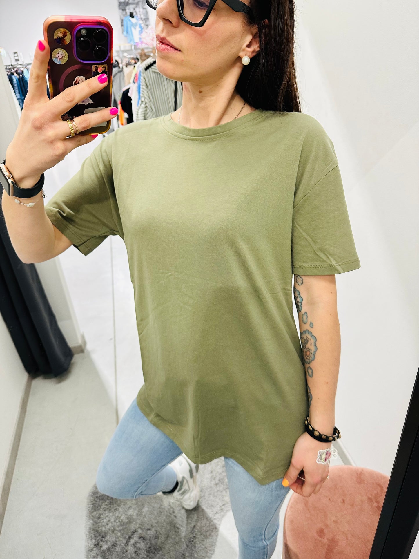 T-SHIRT LUNGA BASIC CURVY