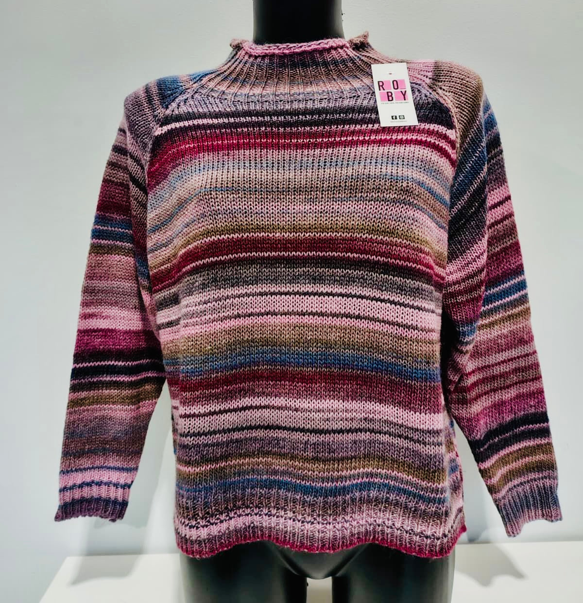 MAGLIONE COLORS MISTO LANA