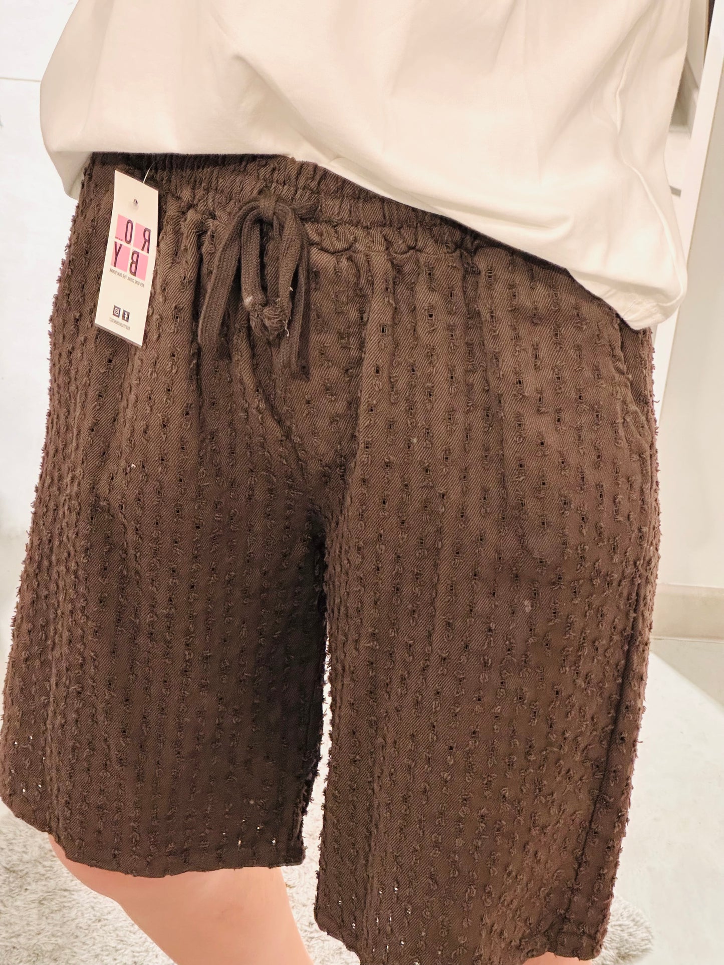 BERMUDA COULISSE TRAFORATI